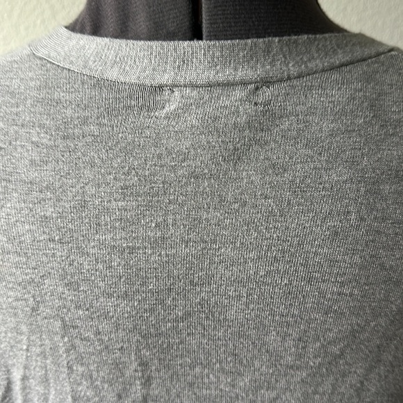 Halogen sweater gray cardigan size XS long sleeve button up preppy - Picture 4 of 9